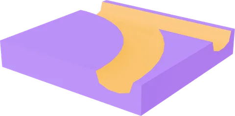 Split Large Solid Right
