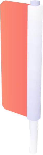 Flag Large Red