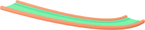 Spline Concave Corner Large Ramp