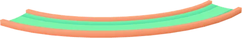 Spline Concave Corner Large