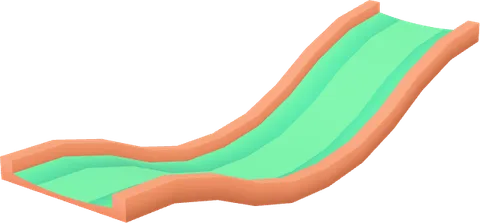 Spline Concave Straight Bump Down