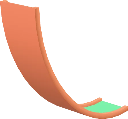 Spline Default Straight Bend Large