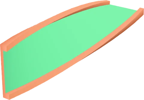 Spline Default Straight Skew Left Side