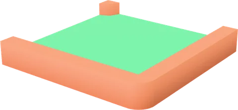 Square Corner A