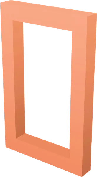 Window Brown Tall