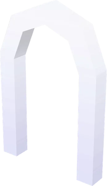 Window White Round Top