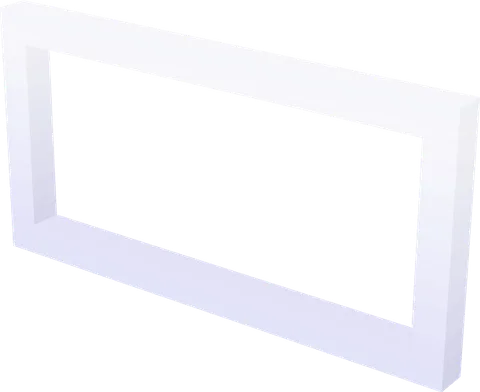 Window White Wide
