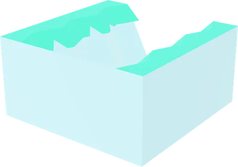 Cliff Block Slope Half Walls Stone