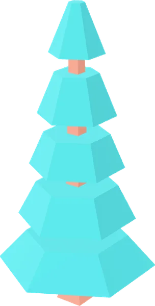 Tree Pine Round A