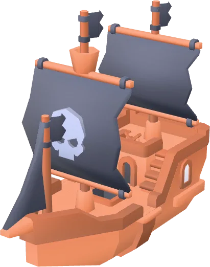 Ship Pirate Medium