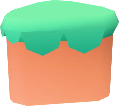 Block Grass Corner Overhang