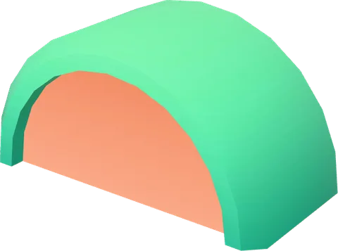 Block Grass Curve