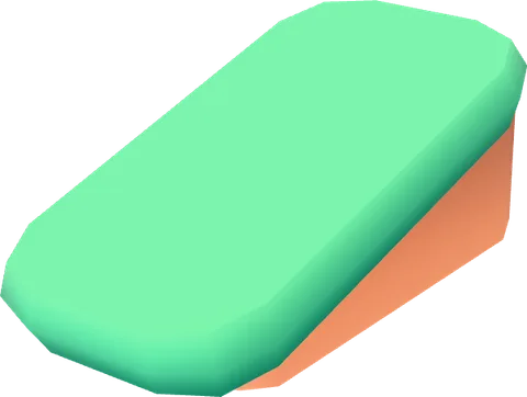 Block Grass Large Slope Narrow