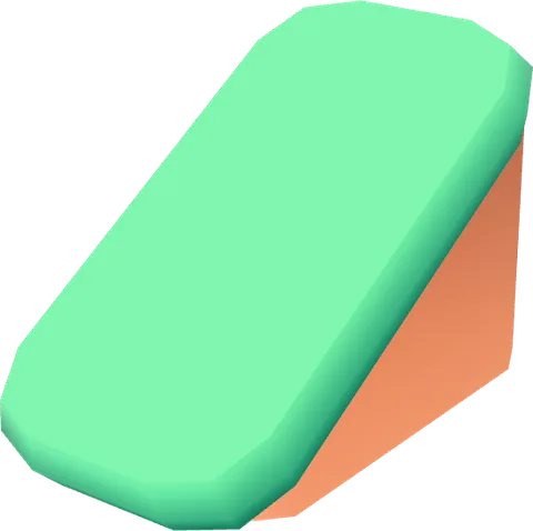 Block Grass Large Slope Steep Narrow