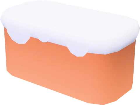 Block Snow Overhang Long