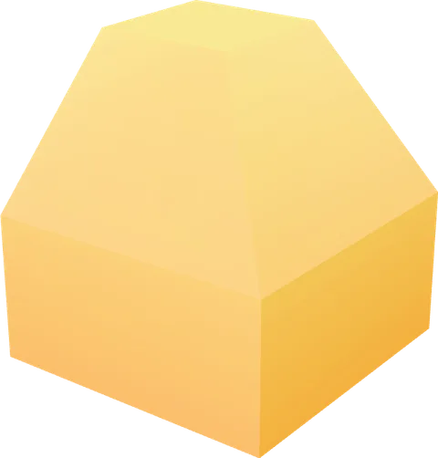 Primitive Slope Half Outer Corner