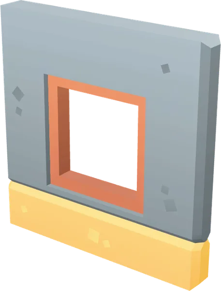 Wall Window Open