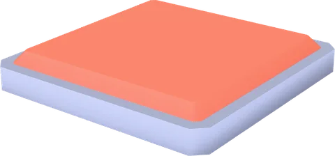 Button Floor Square
