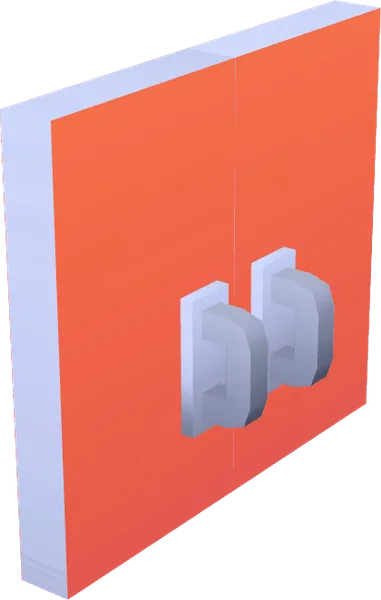Door Sliding Double