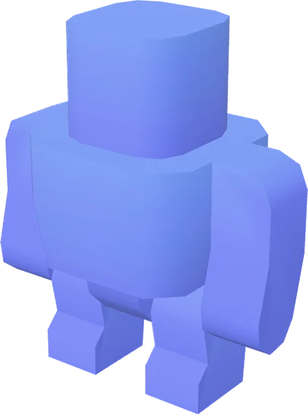 Figurine Cube Detailed