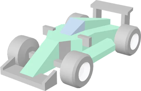 Race Car Green