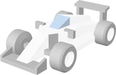 Race Car White