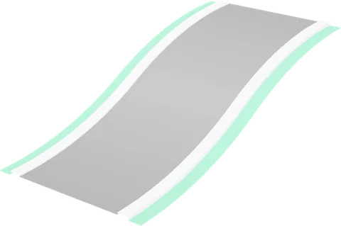 Road Ramp Long Curved