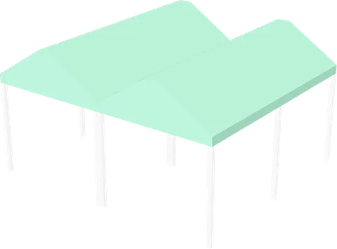 Tent Roof Double