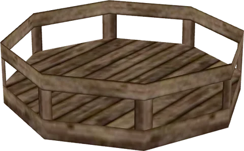 Overhang Round Railing