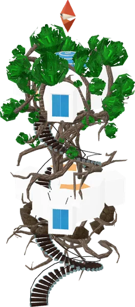 Block Chain Tower 02 Art
