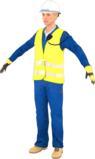 Female Construction Worker 01
