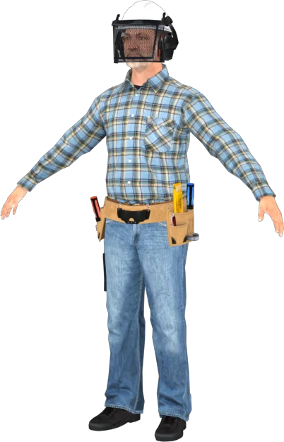 Male Construction Worker 01