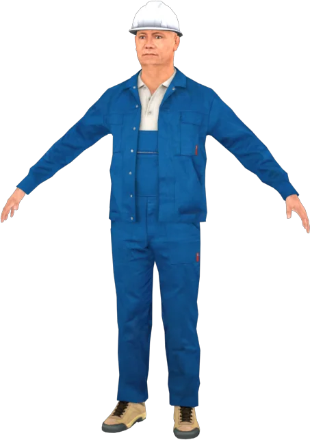 Male Construction Worker 02