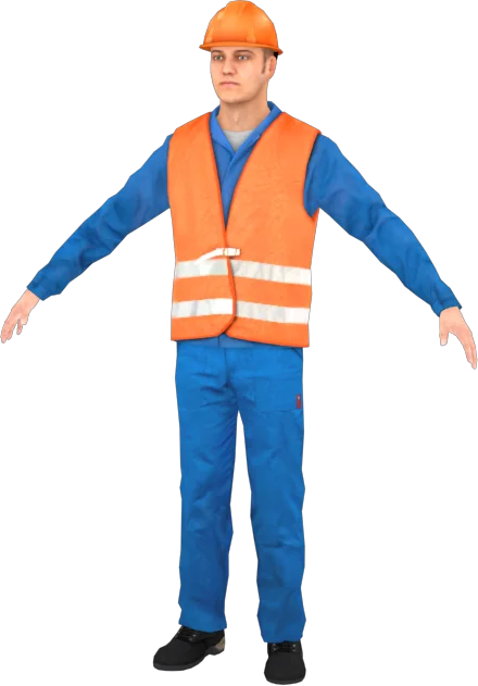 Male Construction Worker 07
