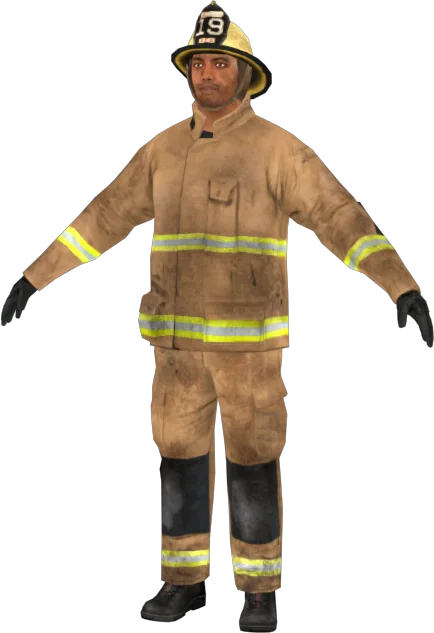 Male Firefighter 06