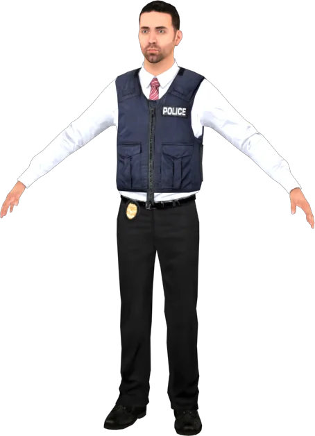Male Police Officer 07