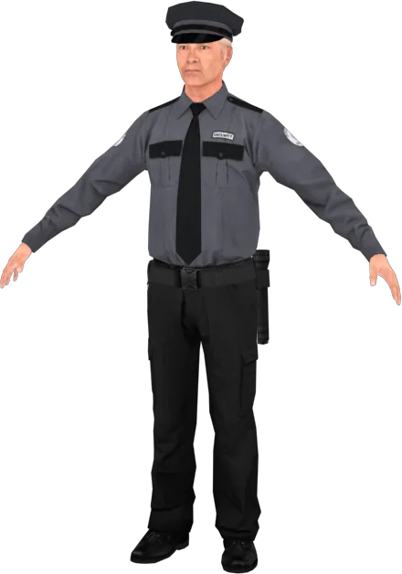 Male Security Guard 01